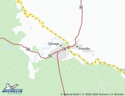 Mappa MICHELIN Manuel Ojinaga - ViaMichelin