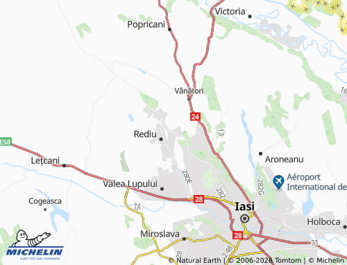 MICHELIN Breazu map - ViaMichelin