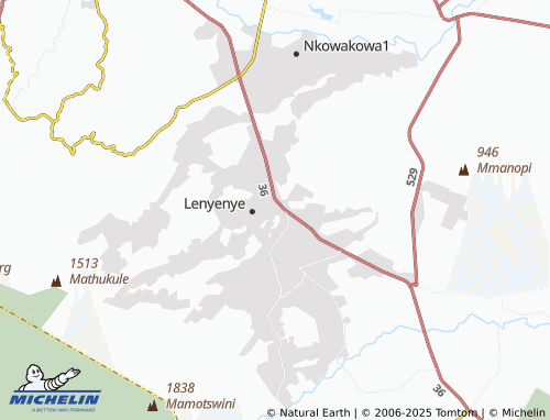MICHELIN Marumufase map - ViaMichelin