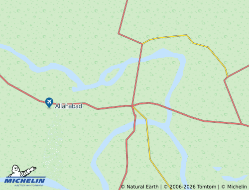 Mappa MICHELIN Allahabad - ViaMichelin