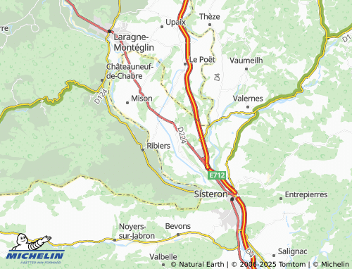 Mapa MICHELIN La Silve de Mison - ViaMichelin