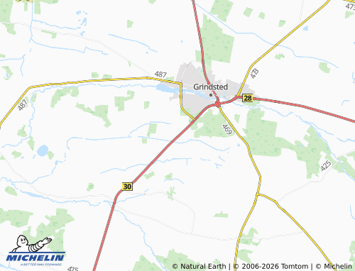 MICHELIN Horsbøl map - ViaMichelin