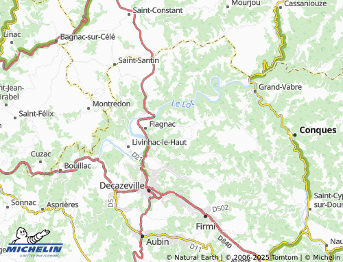 MICHELIN Bans map - ViaMichelin