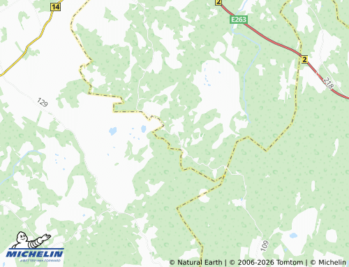 MICHELIN-Landkarte Aela - ViaMichelin