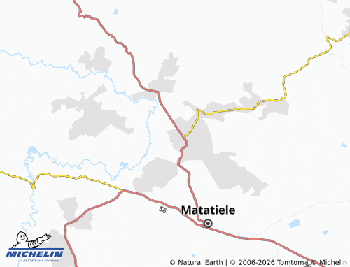 MICHELIN-Landkarte Protea - ViaMichelin