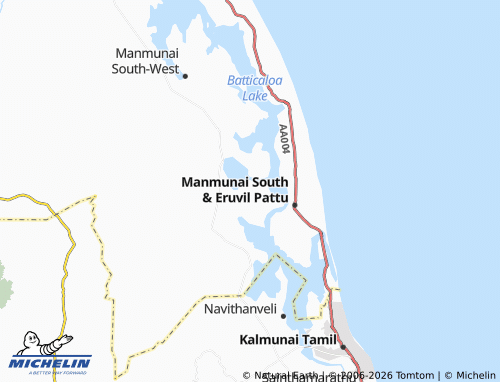 Mappa MICHELIN Munaitivu - ViaMichelin