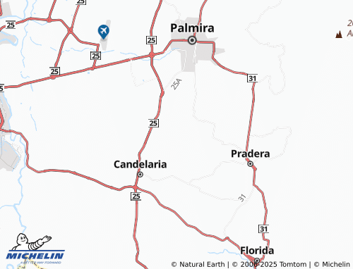 Carte MICHELIN Madre Vieja - ViaMichelin