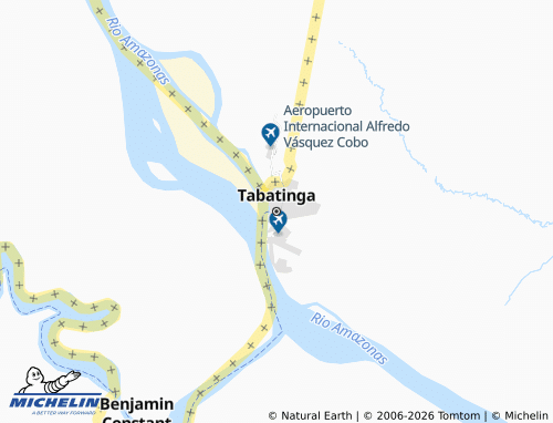 Mapa MICHELIN Tabatinga - ViaMichelin