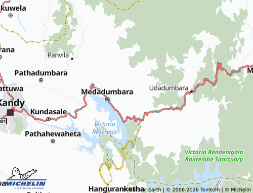 Mappa MICHELIN Maharawela - ViaMichelin