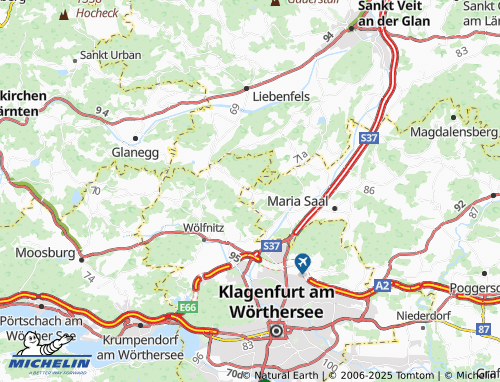 MICHELIN-Landkarte Stegendorf - ViaMichelin