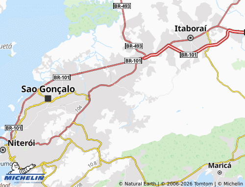 MICHELIN-Landkarte Guarani - ViaMichelin