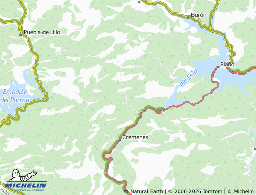 MICHELIN Salamón map - ViaMichelin
