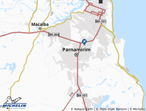 Mappa MICHELIN Rosa dos Ventos - ViaMichelin
