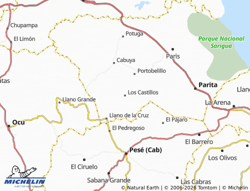 Mapa MICHELIN Los Castillos - ViaMichelin