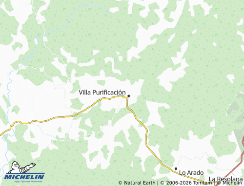 MICHELIN-Landkarte Purificación - ViaMichelin
