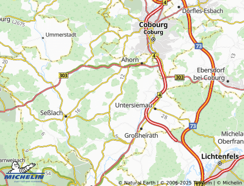 Mappa MICHELIN Wohlbach - ViaMichelin
