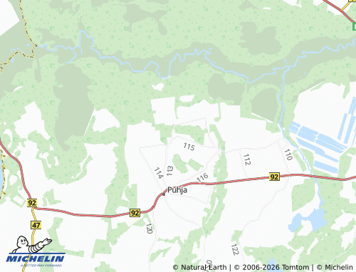 Mapa MICHELIN Võllinge - ViaMichelin