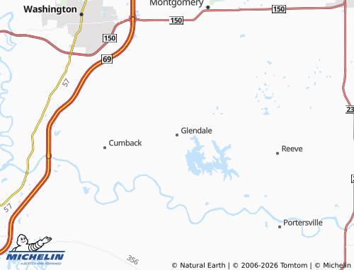 Mappa MICHELIN Glendale - ViaMichelin