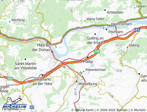 MICHELIN Untereichen map - ViaMichelin