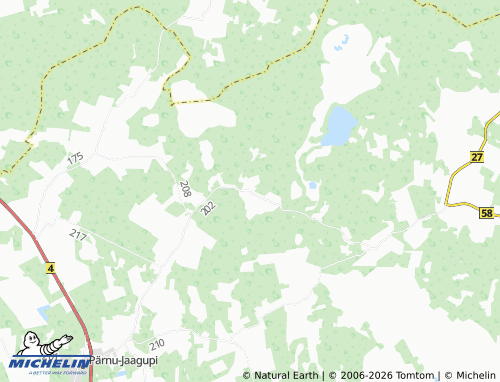 Mappa MICHELIN Pööravere - ViaMichelin