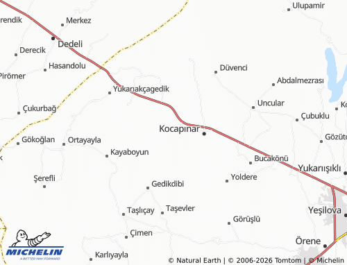 Mapa MICHELIN Çetintaş - ViaMichelin
