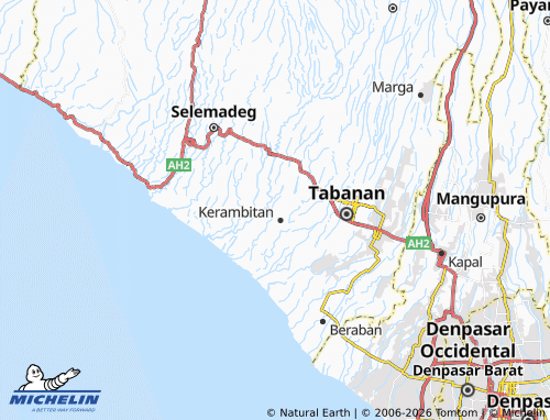 Mappa MICHELIN Tista - ViaMichelin