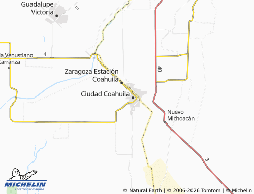 Mapa MICHELIN El Milagro - ViaMichelin