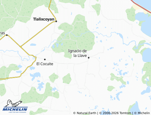 Mapa MICHELIN Moyotla - ViaMichelin