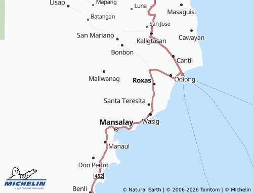 MICHELIN Santa Maria map - ViaMichelin
