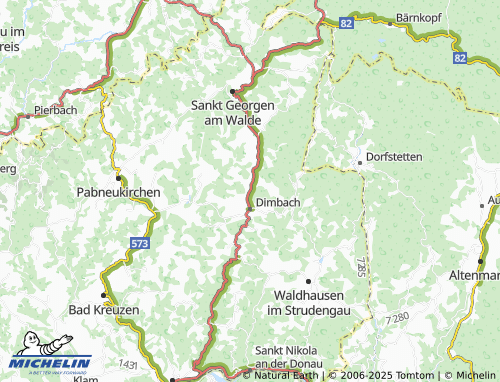 Carte MICHELIN Vorderdimbach - ViaMichelin