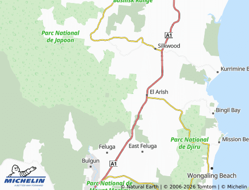 Mapa MICHELIN Gulngai - ViaMichelin