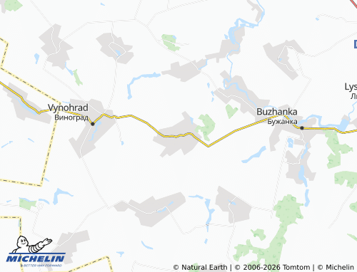 Mapa MICHELIN Bosivka - ViaMichelin
