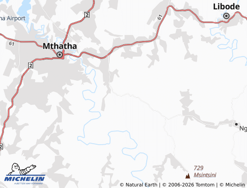 MICHELIN-Landkarte Ntilini - ViaMichelin