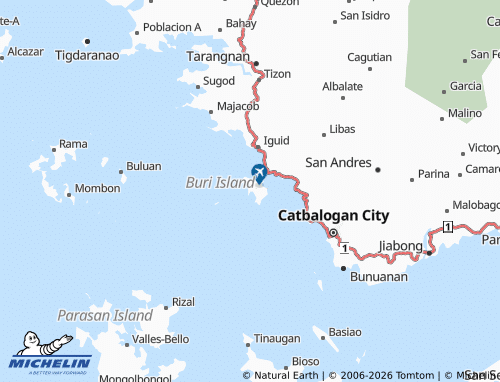 MICHELIN Cabugawan map - ViaMichelin