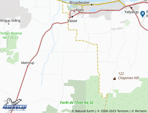 MICHELIN Kaloorup map - ViaMichelin