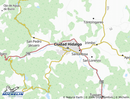 Mapa MICHELIN La Ciénega - ViaMichelin
