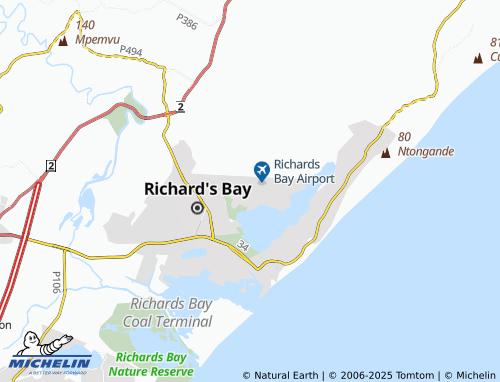 MICHELIN Bird Wood map - ViaMichelin