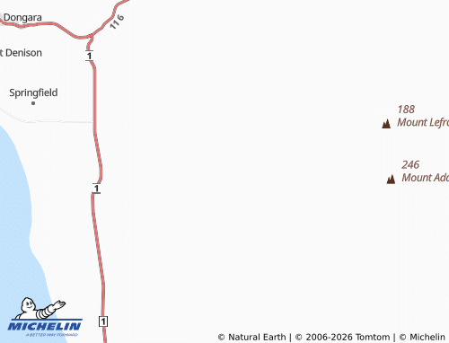 Mapa MICHELIN Mount Adams - ViaMichelin