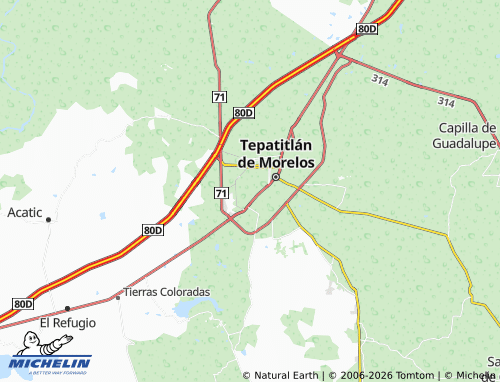 MICHELIN La Esperanza map - ViaMichelin