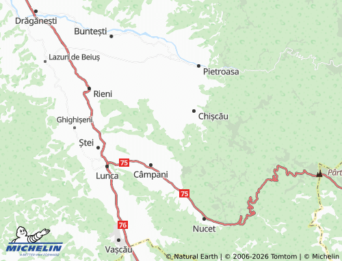 Mappa MICHELIN Valea De Sus - ViaMichelin