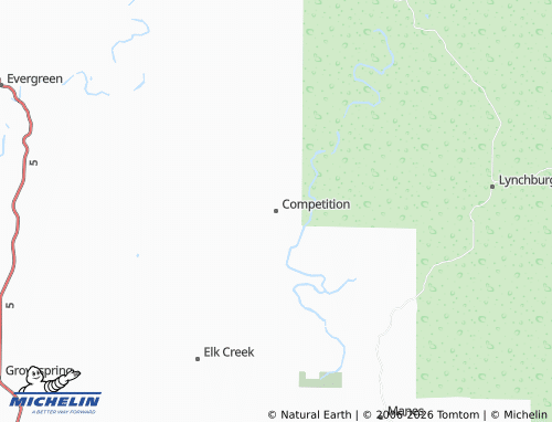 Mapa MICHELIN Competition - ViaMichelin