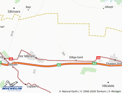 Mappa MICHELIN Pelinu - ViaMichelin