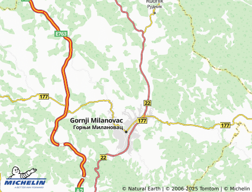 Mapa MICHELIN Velereč - ViaMichelin