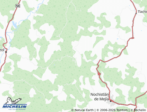Mappa MICHELIN Capulín de Abajo - ViaMichelin