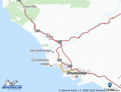 Mappa MICHELIN Primavera, La Salitrera - ViaMichelin