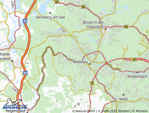 MICHELIN Neuhaus map - ViaMichelin