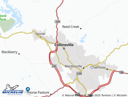 MICHELIN-Landkarte Collinsville - ViaMichelin