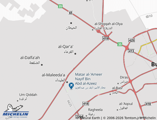 MICHELIN-Landkarte al-Leewan - ViaMichelin