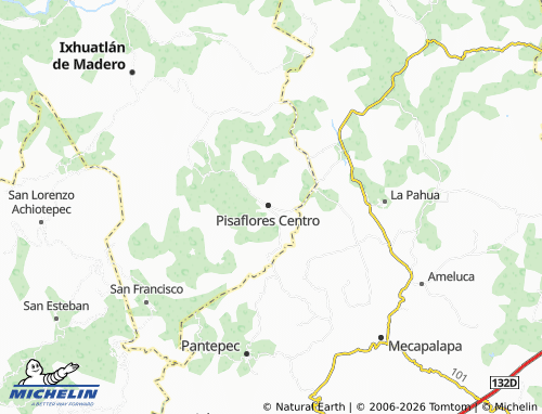 Mapa MICHELIN Santa Cruz - ViaMichelin