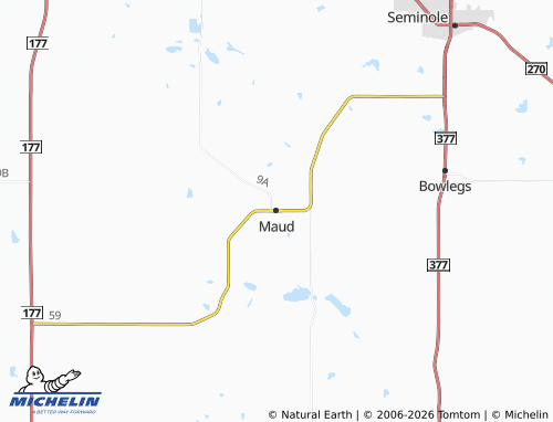 Carte MICHELIN Maud - ViaMichelin